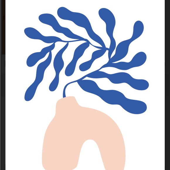 Henri Matisse Inspired Minimalist Abstract Wall Art Print Set of 3 - Picture 12 of 13